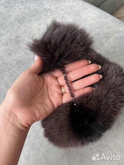 Шапка норковая женская
