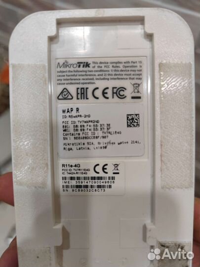 Роутер mikrotik wap lte kit