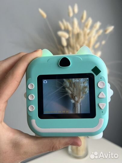 Фотоаппарат с мгновенной печатью детский