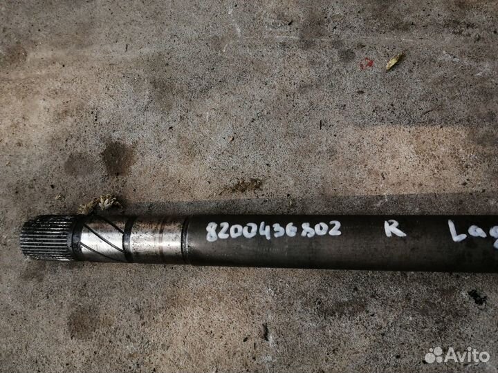 Полуось правая Рено Лагуна 2 2.2 дци