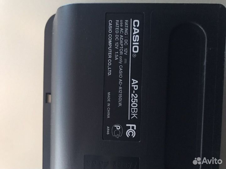 Цифровое пианино casio celviano ар-250вк