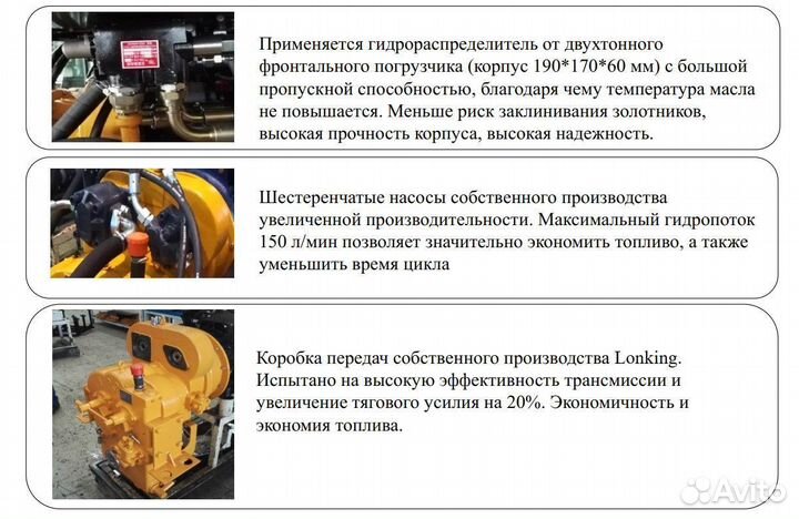 Фронтальный погрузчик Lonking CDM932N, 2023