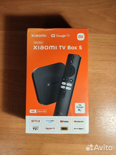 Xiaomi Mi TV Box S 2nd gen новая,оригинал