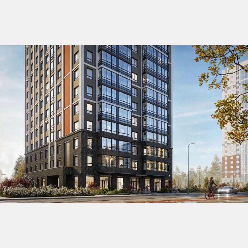 1-к. квартира, 41,4 м², 17/25 эт.