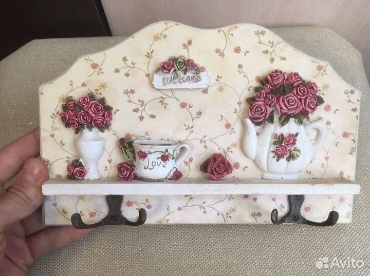 Вешалка welcome винтаж