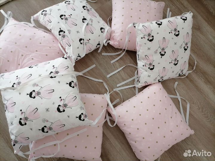 Бортики в кроватку