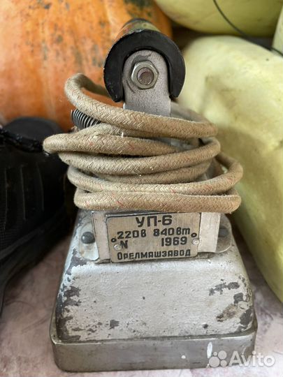Утюг промышленный у-6 СССР тяжелый