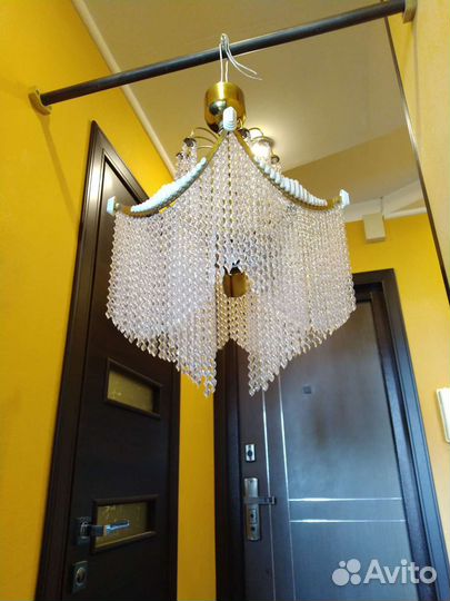 Люстра хрустальная 
