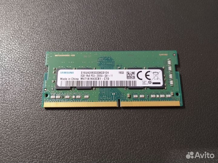 Оперативная память samsung sodimm 8Gb