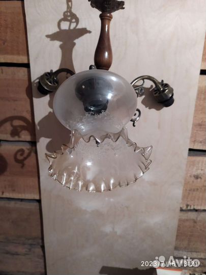 Люстра и бра винтаж. СССР