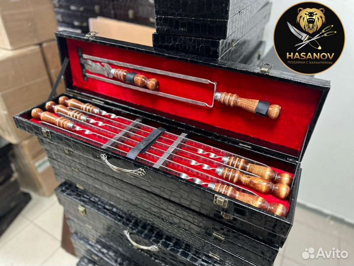 Шампура в кейсе