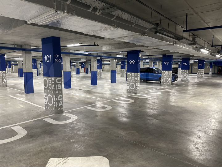 Машиноместо, 17 м²