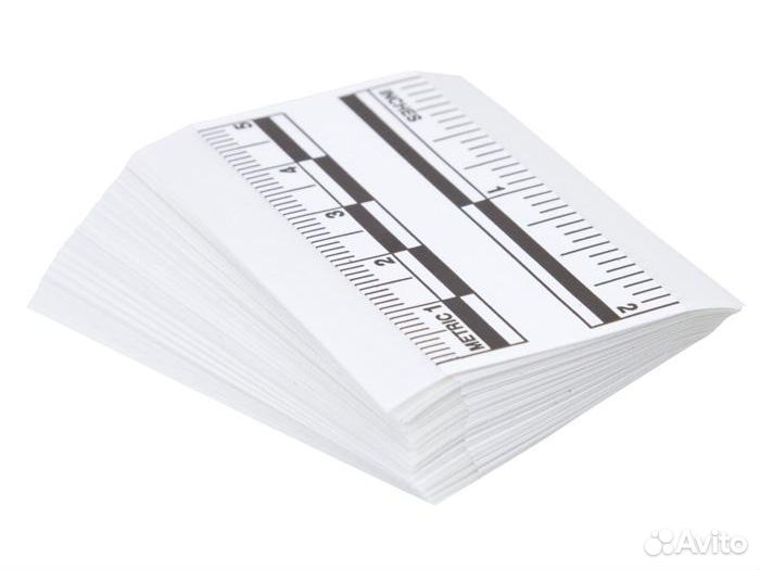 Forensik Beweisfoto Mastab 5 cm (50er Pack)