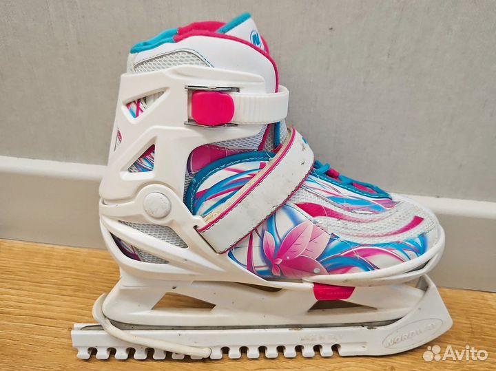 Коньки детские раздвижные nordway 31 36