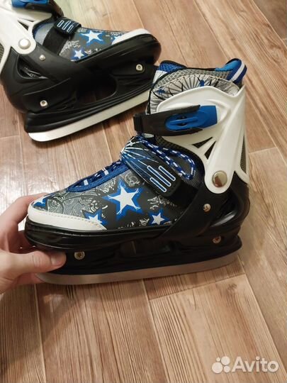 Коньки раздвижные 35-38