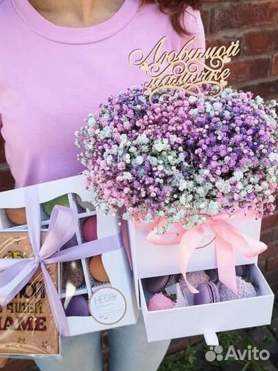 Гипсофила в коробке