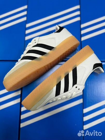 Кроссовки Adidas Samba White Black Gum