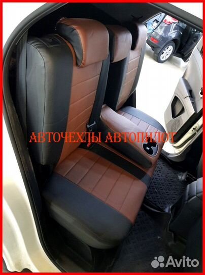 Чехлы Автопилот Ssangyong Actyon из экокожи