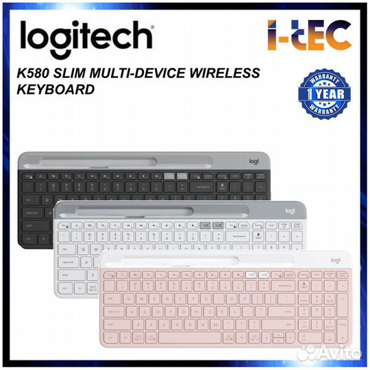 Беспроводная клавиатура Logitech K580 EN/RU -Новая