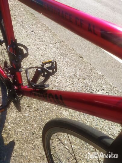 Шоссейный велосипед canyon кастом