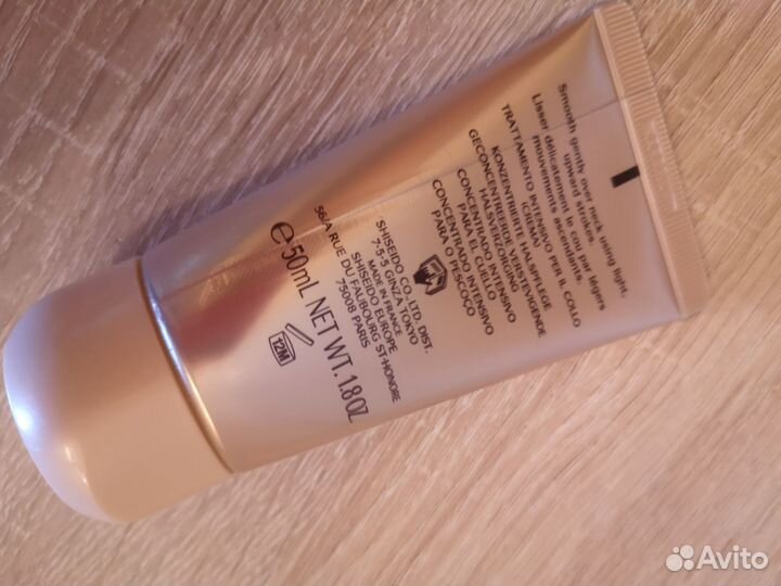 Крем для шеи и декольте shiseido новый