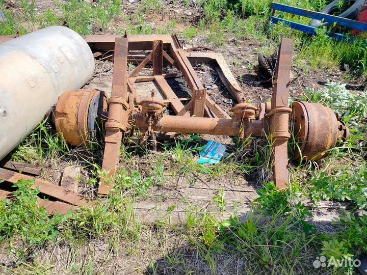 Мост от мазовского полуприцепа