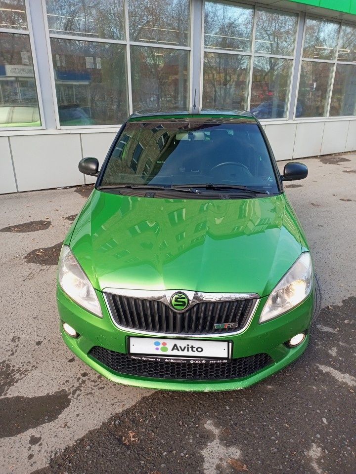 Skoda Fabia RS: фото из отзыва