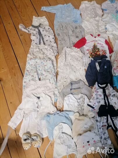 Пакет одежды на мальчика 74