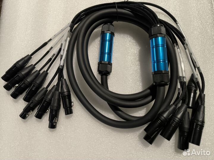 Мультикор xlr коса (2/4/8)