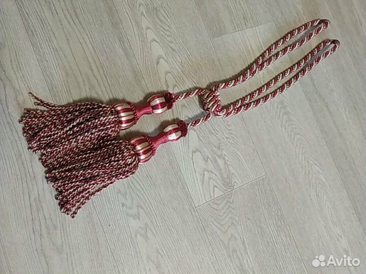 Подхваты для штор 70 см 1шт