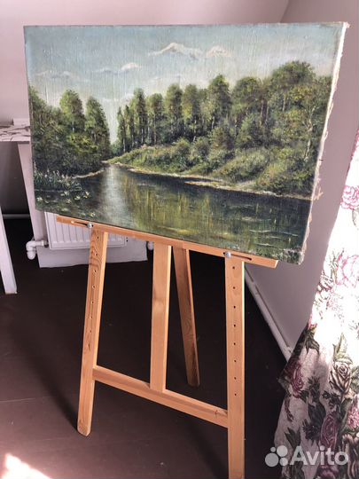 Картина полотно холст винтаж