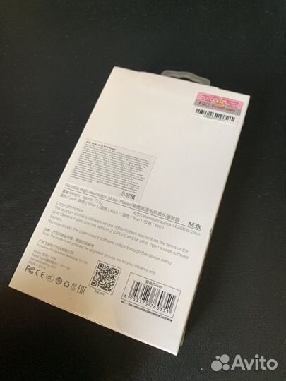 Мультимедиа плеер fiio M3K Hi-Fi