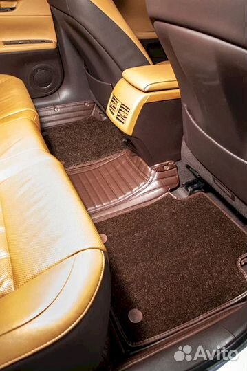 3Д коврики из экокожи BMW