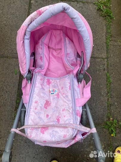 Коляска для куклы baby born