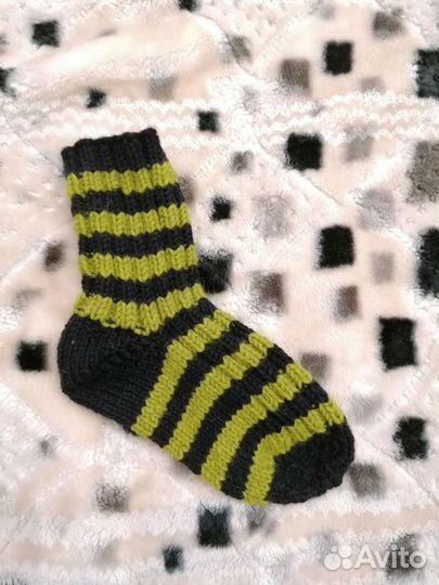 Вязаные носки