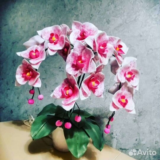 Цветы светильники из изолона