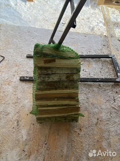 Дрова березовые в сетках