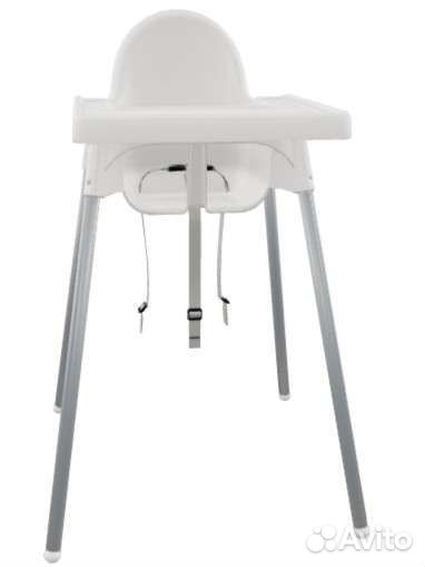 Детский стульчик antilop IKEA, белый