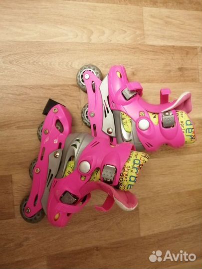 Роликовые коньки детские раздвижные