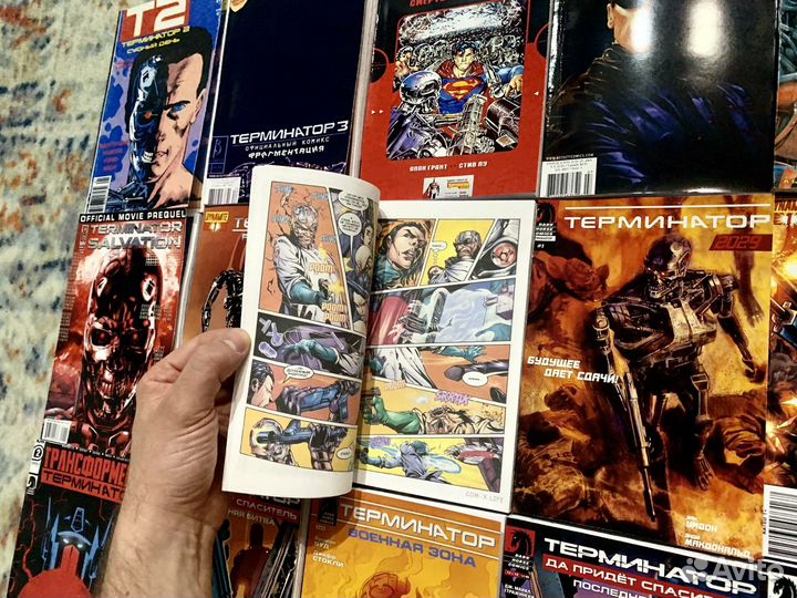 Комиксы Терминатор Terminator. 20 книг