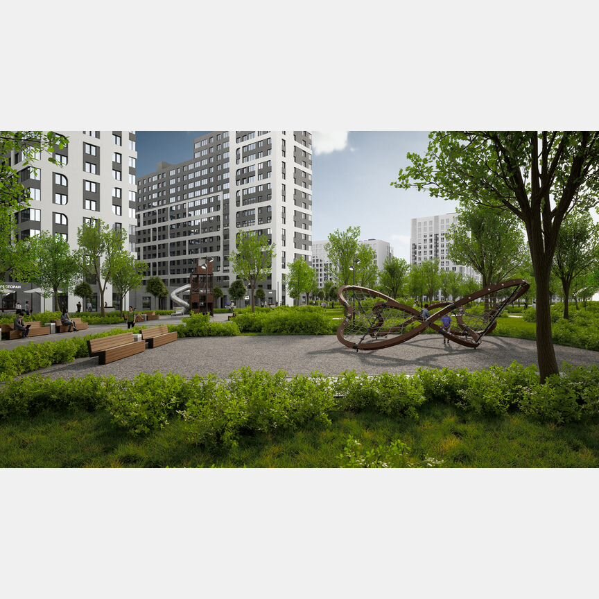 2-к. квартира, 73,1 м², 16/17 эт.