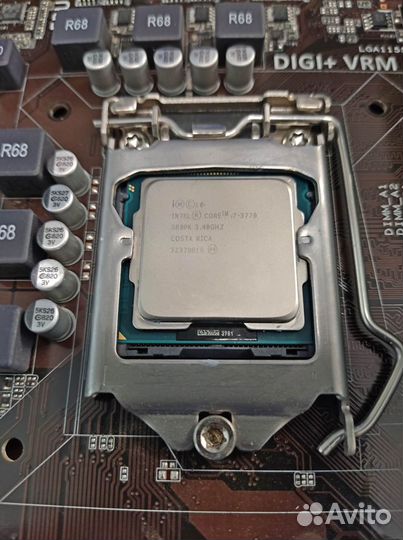 Intel core i7-3770 + p8z77 + ddr3 16Gb+HDD 120gb