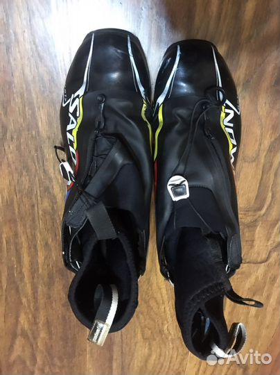 Лыжные ботинки salomon классические