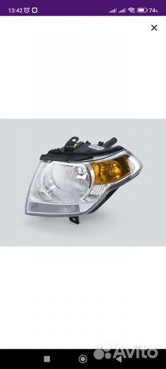 Фара левая УАЗ patriot
