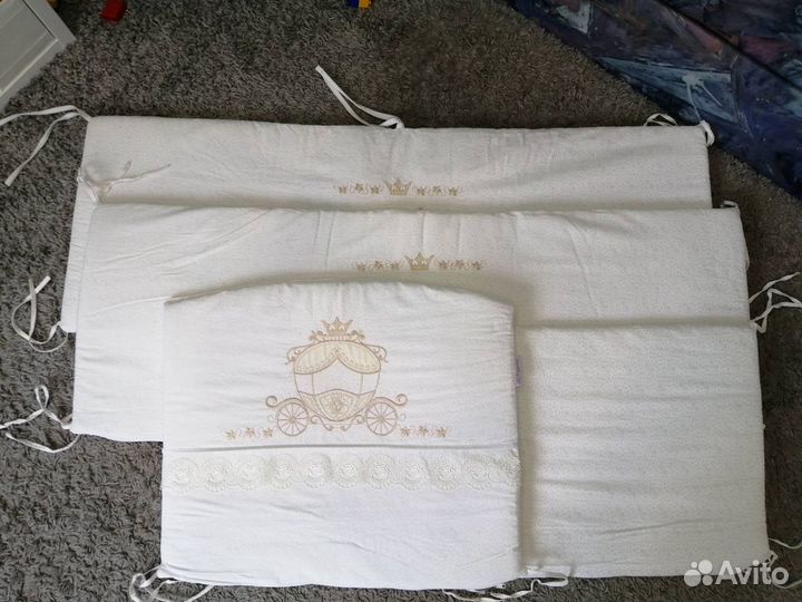 Комплект в кроватку «Карета» (6 предметов)