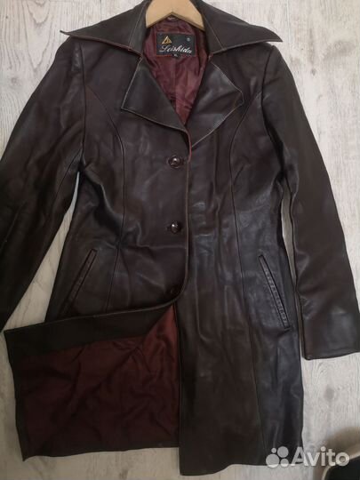 Кожаная курта