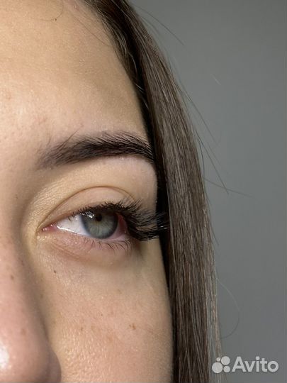 Наращивание ресниц модель