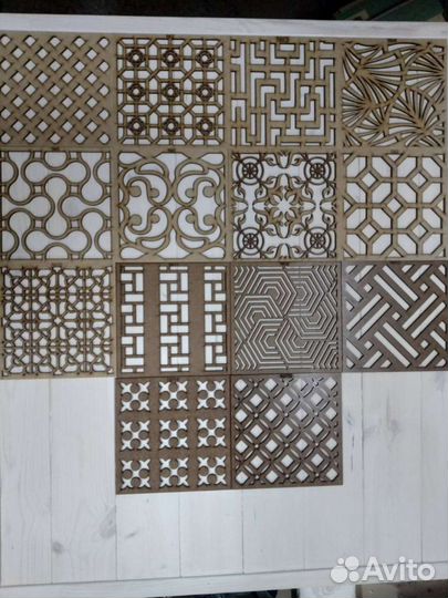 Лазерная резка по дереву, оргстеклу, пэт, кожи