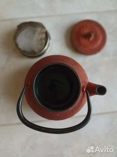 Чугунный заварочный чайник