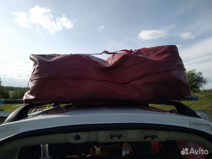 Автомобильный бокс на крышу кож.зам